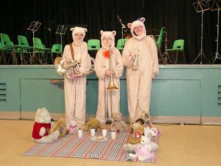 Teddy Bear's Picnic at the Portsmouth Music Festival in 2011